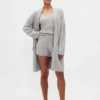 Albornoz holgado de bouclé CashSoft