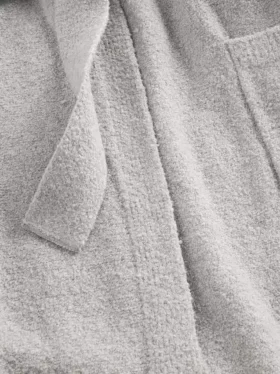Albornoz holgado de bouclé CashSoft
