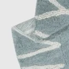 Alfombra lavable «ABC Natural Vintage Blue» de Lorena Canals
