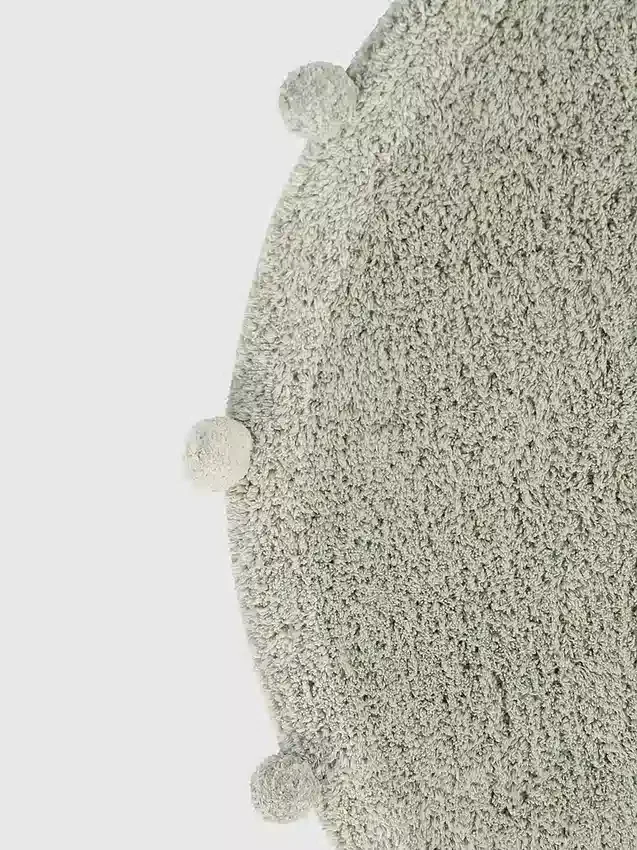 Alfombra lavable de Lorena Canals «Bubbly Olive»