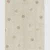 Alfombra lavable de Lorena Canals «Hippy Dots» en color oliva