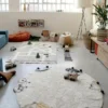 Alfombra lavable «Wheels» mediana de Lorena Canals
