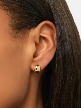Ana Luisa Giulia: aros de oro llamativos