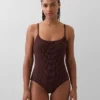 Bañador de cuello redondo