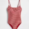 Bañador de cuello redondo