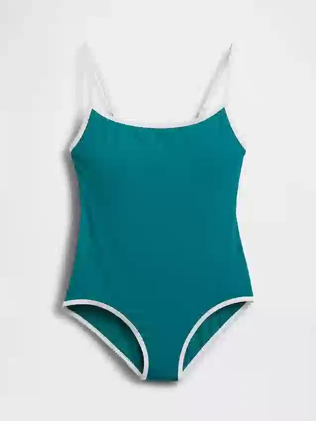 Bañador de cuello redondo