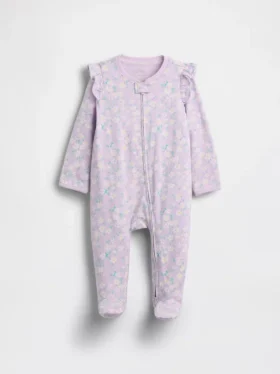 Baby First Favorites: mono con pies de algodón orgánico