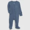 Baby First Favorites: mono con pies de punto de canalé fino