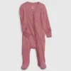 Baby First Favorites: mono con pies de punto de canalé fino