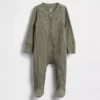Baby First Favorites: mono con pies de punto de canalé fino