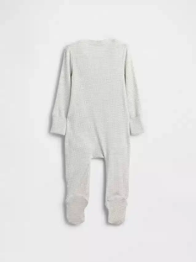 Baby First Favorites: mono con pies de punto de canalé fino