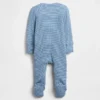 Baby First Favorites: mono con pies de punto de canalé fino