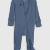 Baby First Favorites: mono con pies de punto de canalé fino