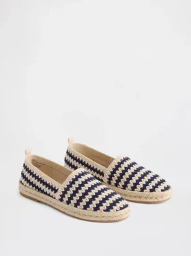 Bailarinas de espadrilla de ganchillo