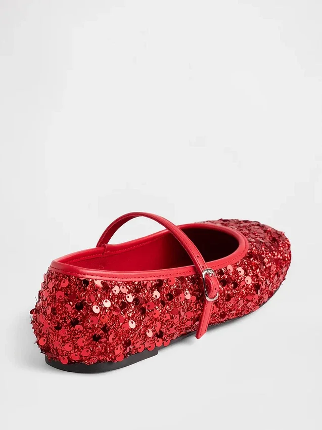 Bailarinas infantiles con lentejuelas