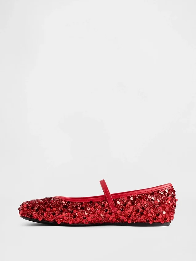 Bailarinas infantiles con lentejuelas