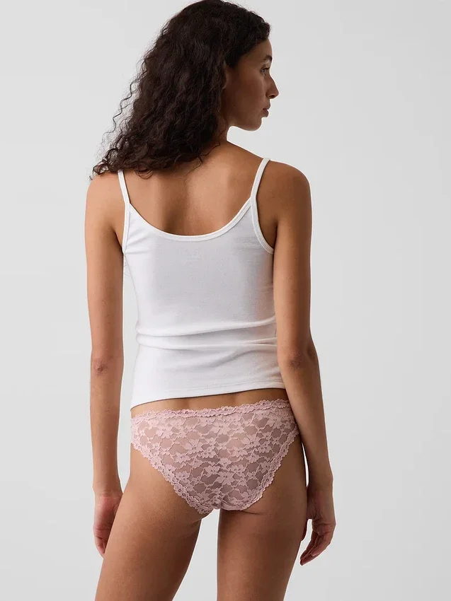 Bikini cheeky de encaje