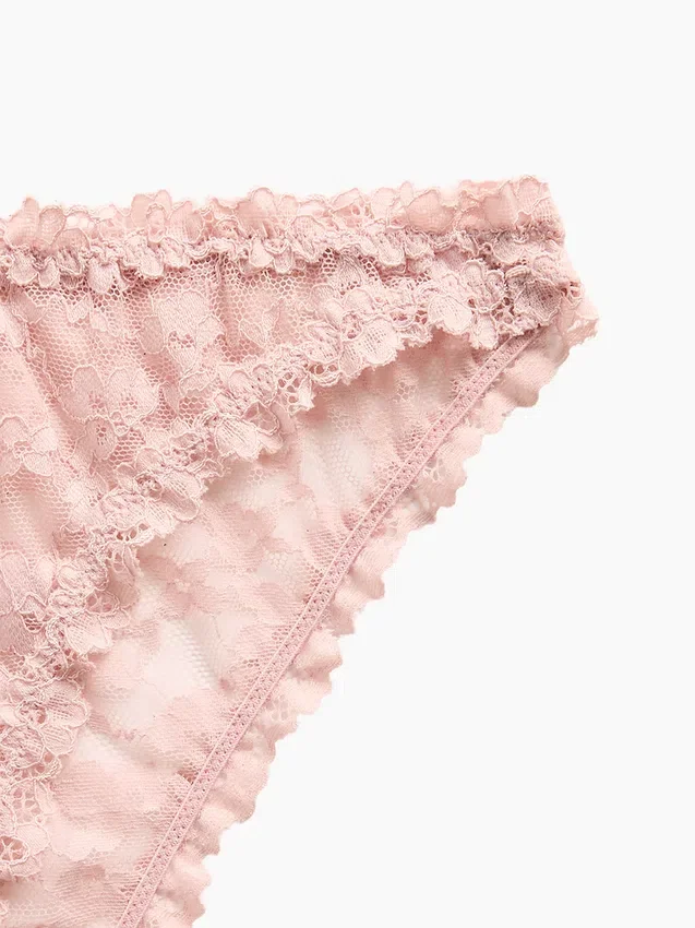 Bikini cheeky de encaje
