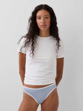 Bikini de algodón orgánico elástico
