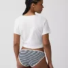 Bikini de algodón orgánico elástico