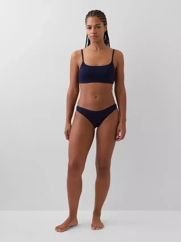 Bikini de algodón orgánico elástico