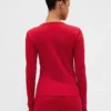 Blusa de pijama de punto calado
