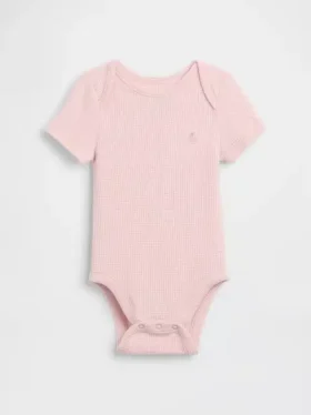 Body «Baby First Favorites» de punto acanalado fino