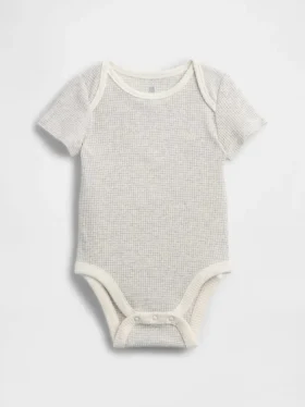Body «Baby First Favorites» de punto acanalado fino