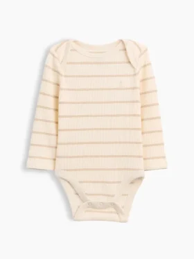 Body «Baby First Favorites» de punto acanalado fino