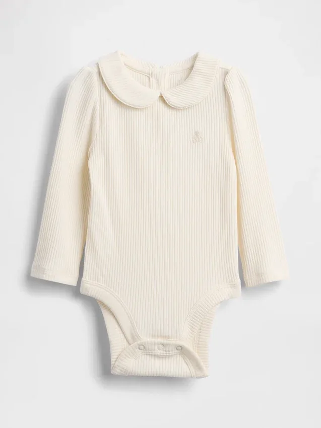 Body «Baby First Favorites» de punto acanalado fino