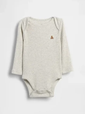 Body «Baby First Favorites» de punto acanalado fino
