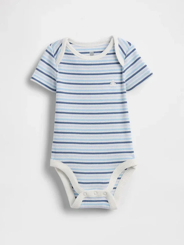 Body «Baby First Favorites» de punto acanalado fino