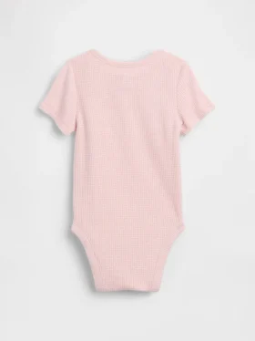 Body «Baby First Favorites» de punto acanalado fino