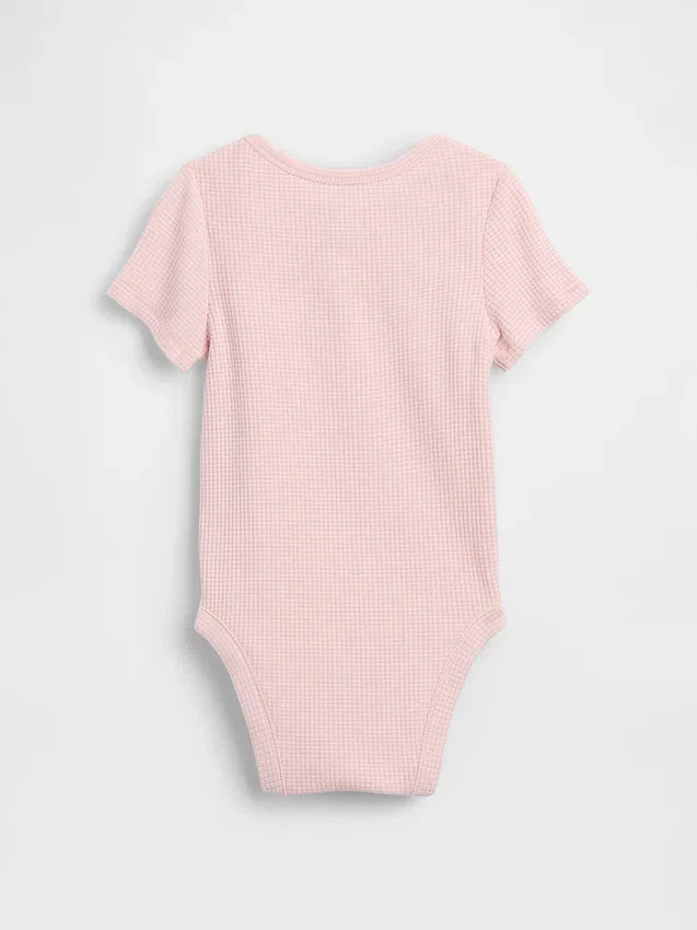 Body «Baby First Favorites» de punto acanalado fino
