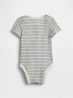 Body «Baby First Favorites» de punto acanalado fino