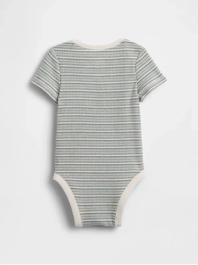 Body «Baby First Favorites» de punto acanalado fino