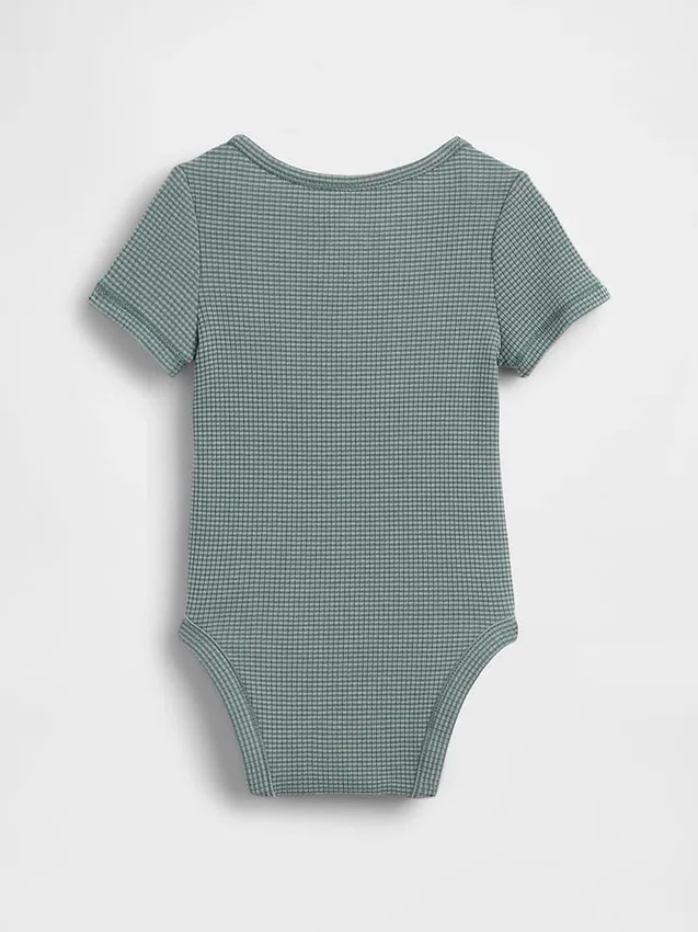 Body «Baby First Favorites» de punto acanalado fino