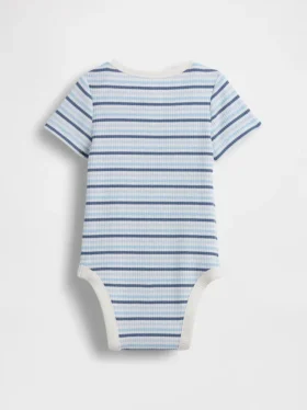Body «Baby First Favorites» de punto acanalado fino