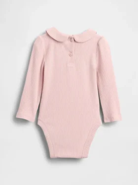 Body «Baby First Favorites» de punto acanalado fino