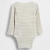 Body «Baby First Favorites» de punto acanalado fino
