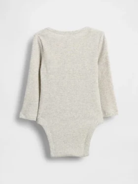 Body «Baby First Favorites» de punto acanalado fino