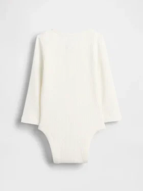 Body «Baby First Favorites» de punto acanalado fino