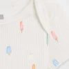 Body «Baby First Favorites» de punto acanalado fino