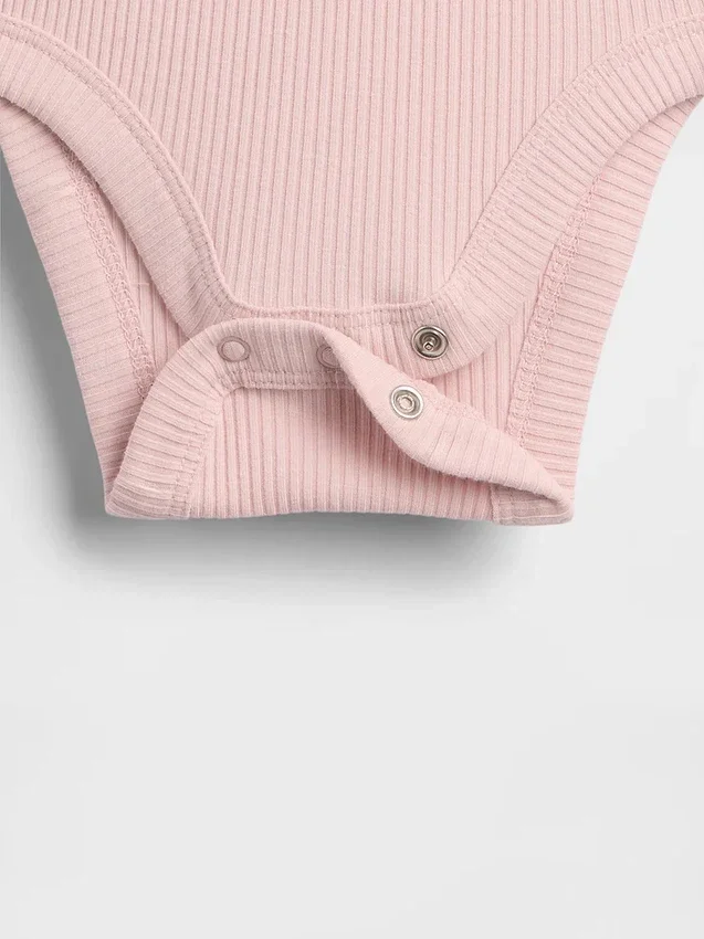 Body «Baby First Favorites» de punto acanalado fino