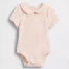 Body «Baby First Favorites» de punto elástico fino con cuello Peter Pan