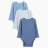 Body con bolsillo de punto fino «Baby First Favorites» (paquete de 3)