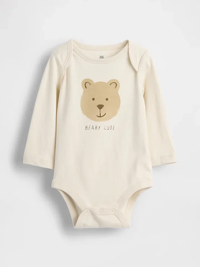Body con estampado de «Baby First Favorites» de algodón orgánico