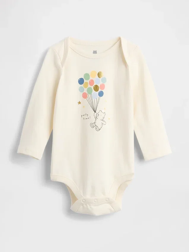 Body con estampado de «Baby First Favorites» de algodón orgánico