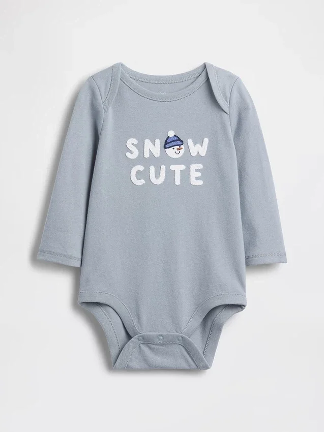 Body con estampado de «Baby First Favorites» de algodón orgánico