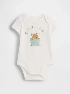 Body con estampado de «Baby First Favorites» de algodón orgánico